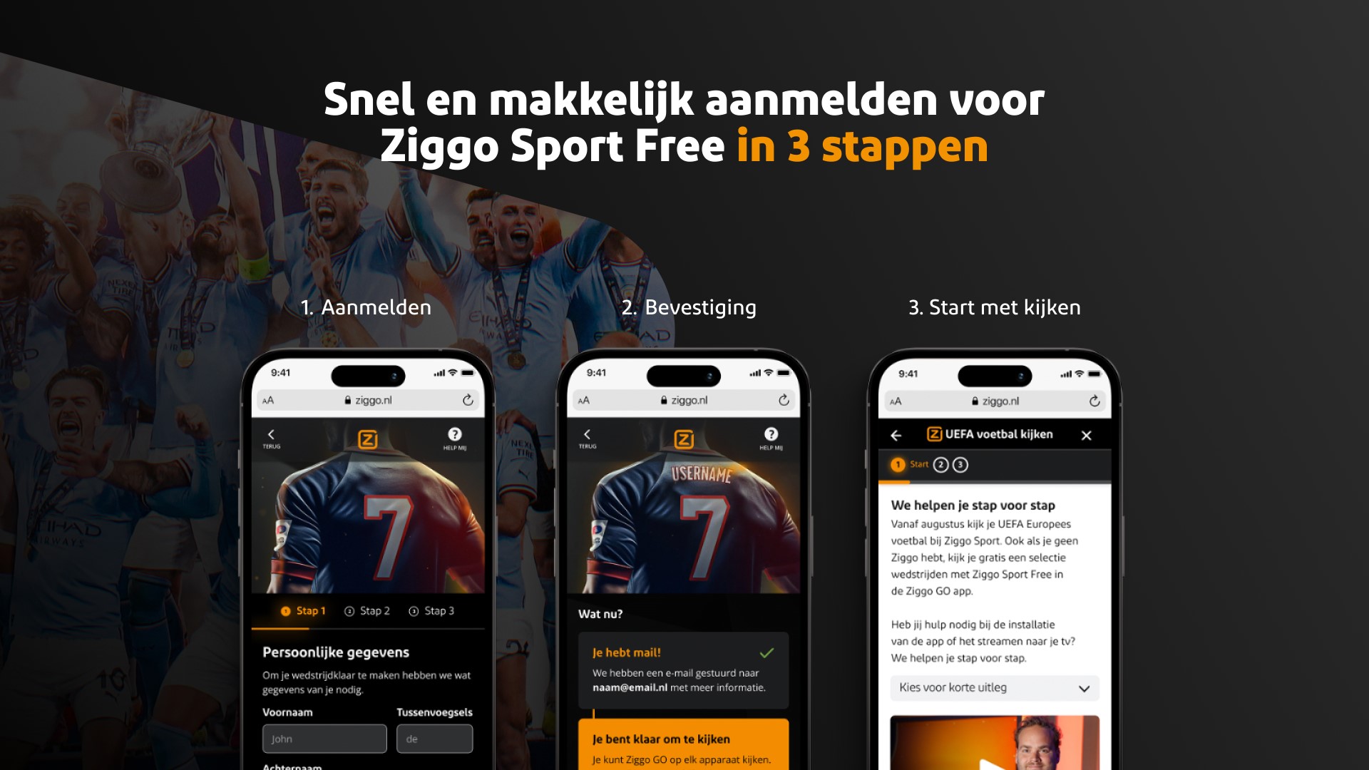 Questions & answers: Europees voetbal kijken bij Ziggo Sport | Ziggo